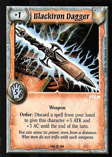Blackiron Dagger