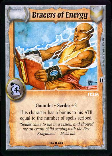 Bracers of Energy