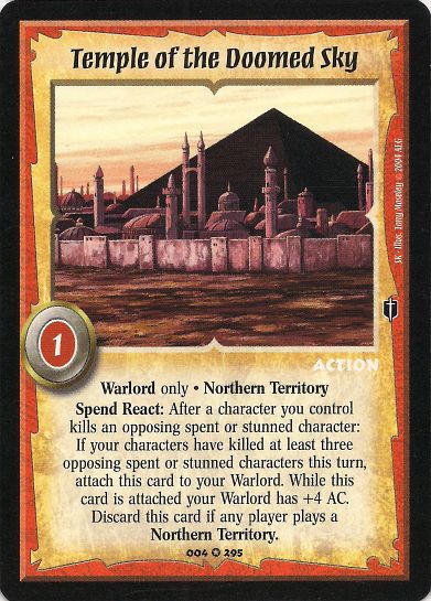 Temple of the Doomed Sky