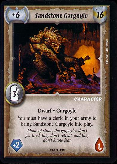 Sandstone Gargoyle