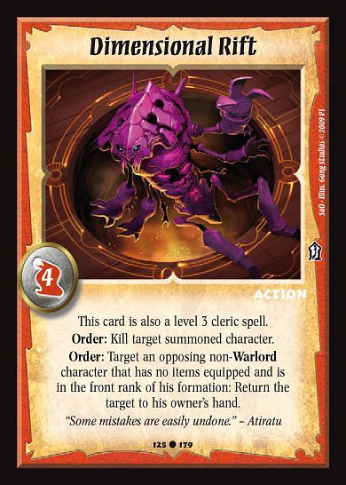 Dimensional Rift