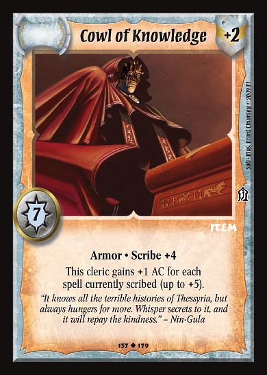 Cowl of Knowledge