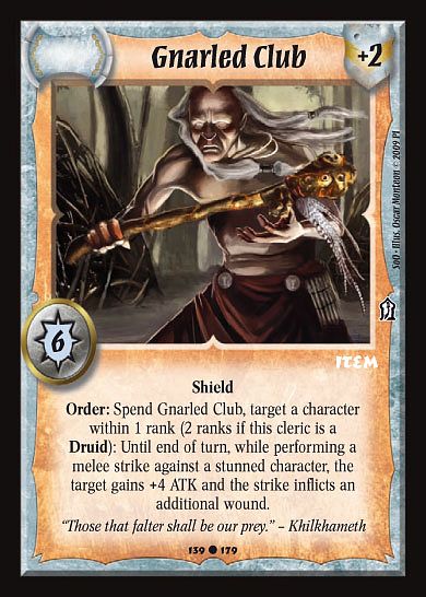 Gnarled Club