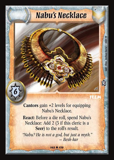 Nabu's Necklace