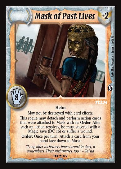 Mask of Past Lives