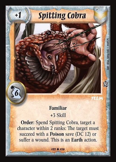 Spitting Cobra