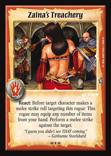 Zaina's Treachery