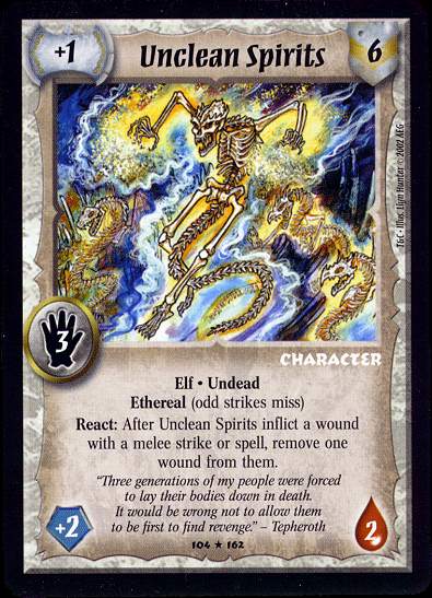 Unclean Spirits
