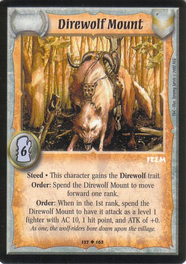 Direwolf Mount