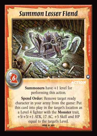 Summon Lesser Fiend