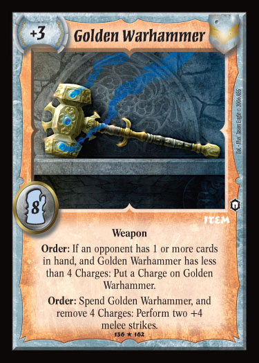Golden Warhammer